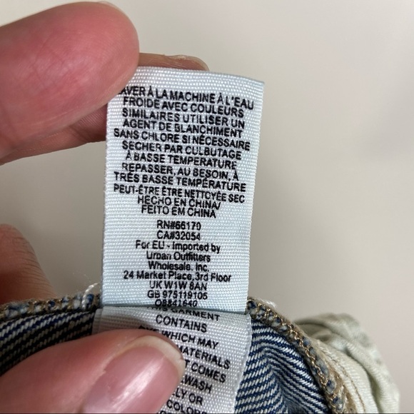 We The Free Denim Zip Up Skirt 28 - Picture 5 of 8